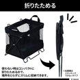 thumbnail image 4 of [Yamazen] Luggage Storage Storage Box Stackable Folding Breathable S (Width 37 x Depth 28.5 x Height 33 cm) Storage Laundry Rack Easy Assembly Black HTB-2S(BK), 4 of 5