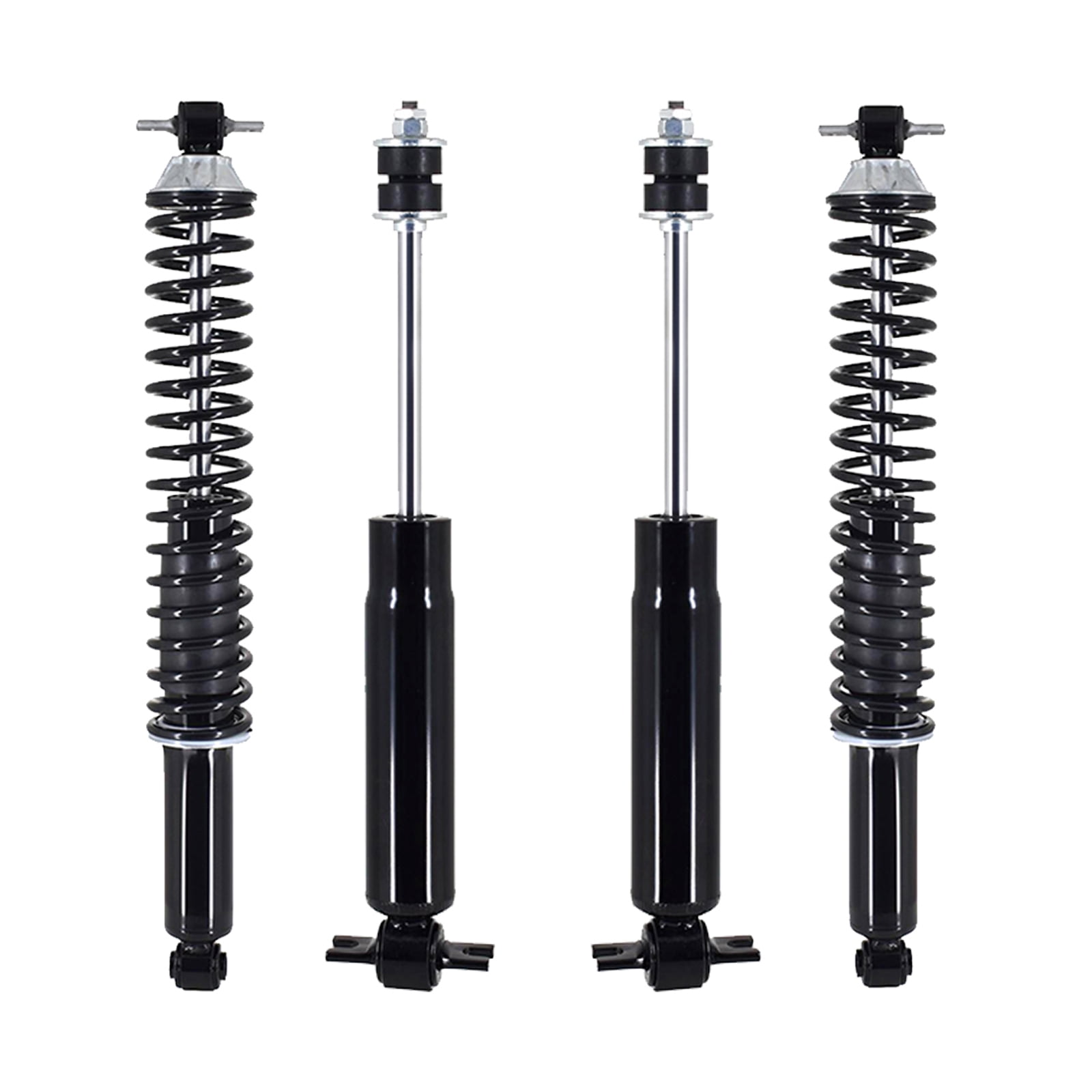 Front Rear Set of 4 Fits 2002-2008 Dodge Ram 1500 2WD Shocks Absorbers Struts Front Rear Set of 4 Fits 2002-2008 Dodge Ram 1500 2WD Shocks Absorbers Struts