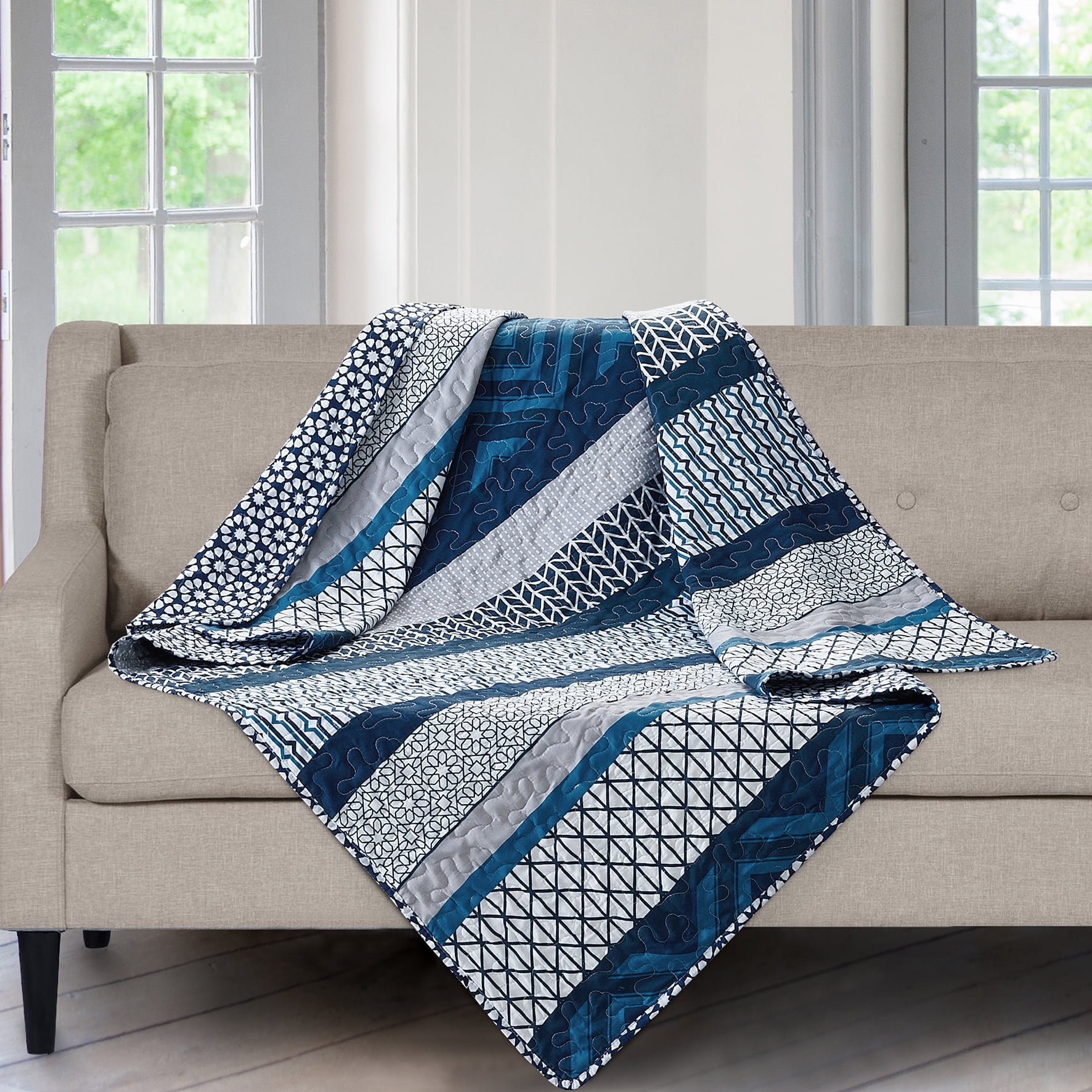 quilted lap blanket