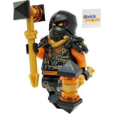 LEGO Ninjago Dragons Rising Season 2: Cole Climber Minifigure with Battle Hammers