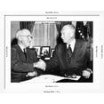 thumbnail image 5 of Art.com President Harry Truman with President Elect Dwight Eisenhower after Nov Elections, Nov 18, 1952 Photo, White Frame Wall Art, 40" x 32", 5 of 5