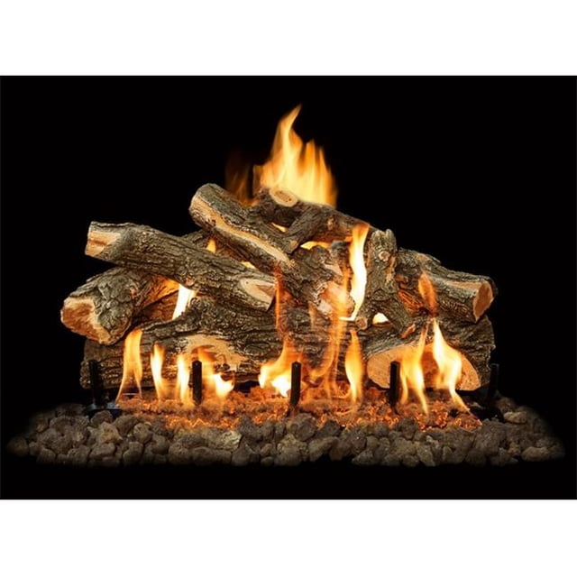 Grand Canyon Gaz Logs AWOST30LOGS Arizona Chêne Vieilli Logs Transparents, 30 Po.