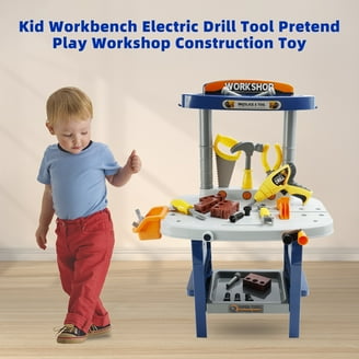 Kidoozie Just Imagine Pack 'N Go Workbench, Over 50 Pieces, Ages 3