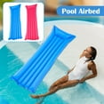 thumbnail image 6 of Adult Inflatable Pool Floating Lounger, Foldable PVC Floating Bed Recliner, Portable Pool Float Chair for Summer Pool Party Beach Vacation Relaxation(Yellow), 6 of 6