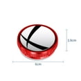 thumbnail image 5 of AMLESO Car Mirror Auxiliary Rearview Convex Mirror with Frame Round Convex Mirror for Motorcycles Trucks Snowmobiles Red, 5 of 5
