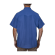 thumbnail image 2 of AKAM Guayabera camisa para hombre 100% LINO Hecho en México (Manga Corta, Azul, M) Comodidad y estilo para uso casual o formal. Ideal para cualquier tipo de clima, templado o cálido., 2 of 5