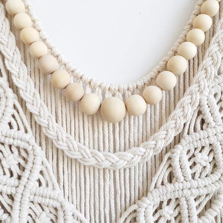GOSCHE 43x32 Macrame Wall Hanging Boho Tapestry photo 2