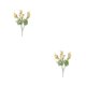 thumbnail image 4 of Advancent 2 unids/set de flores artificiales de bajo mantenimiento para decoración de bodas, amplia gama de usos, naranja ecológica naranja 2Conjunto, 4 of 6