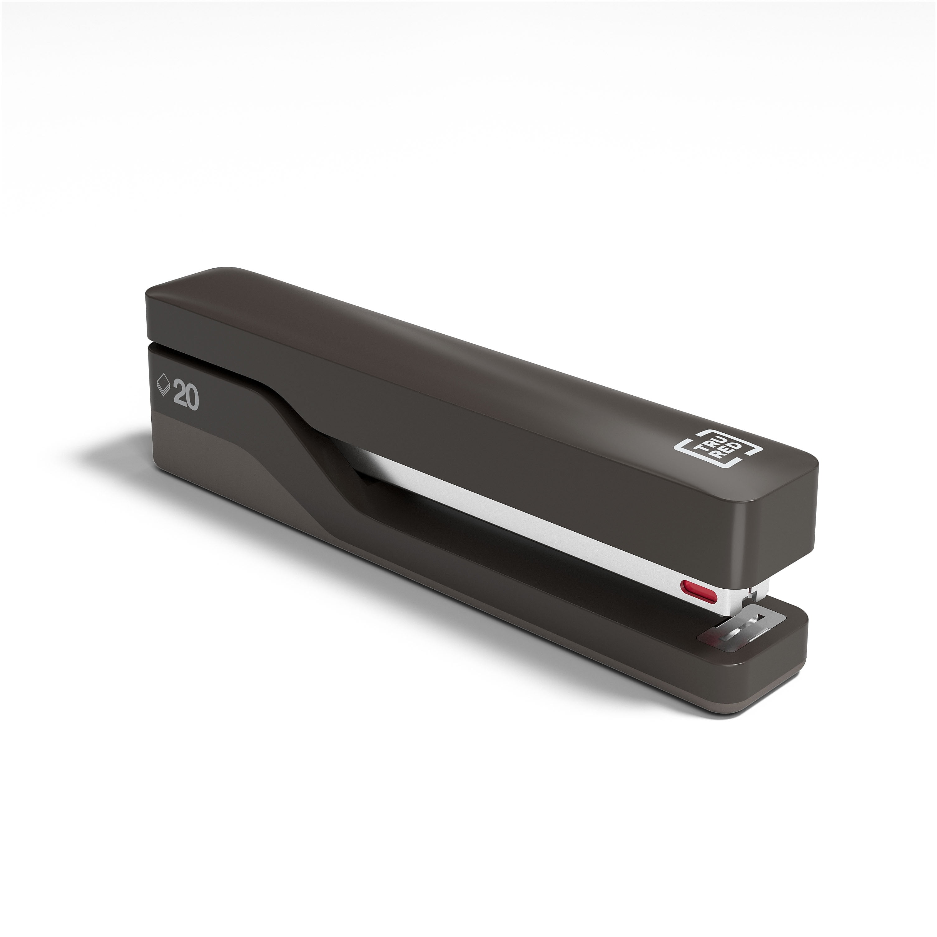 TRU RED Desktop Stapler 20Sheet Capacity Black TR58082