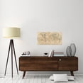 thumbnail image 3 of Global Gallery Mathew Carey 'The World, 1825' Canvas Wall Art, 3 of 4