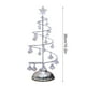 thumbnail image 3 of Luces de árbol de Navidad de cristal - Lámpara de mesa LED con cable de cobre, accionada por batería, luz cálida dorada de 10x20 cm para decoración del hogar, 3 of 3