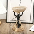 thumbnail image 5 of Kneeling African Statue Home Decors with Storage Box Tribal Men Figurines Decorative Sculptures Ornament Home Decors, 5 of 9