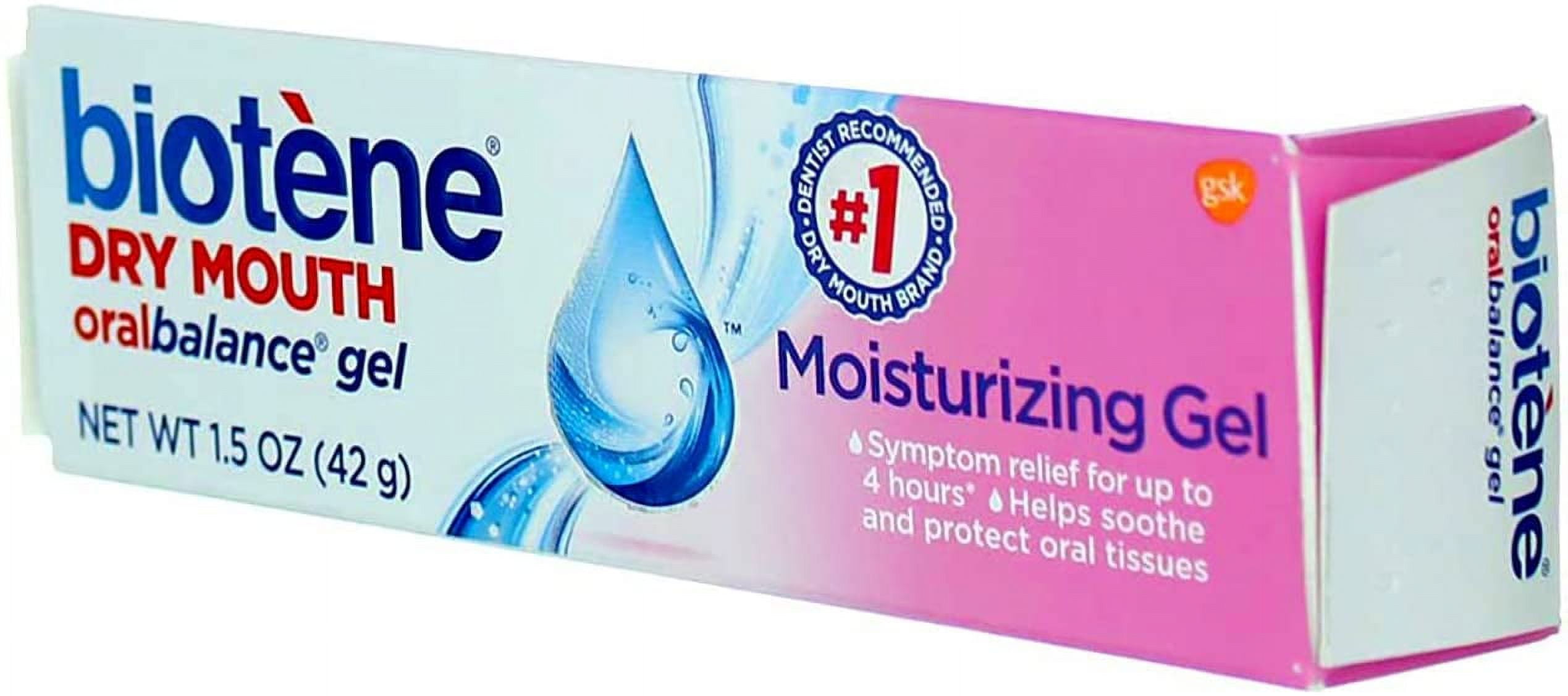 Biotene Oralbalance Dry Mouth Moisturizer Gel 1.50 oz (Pack of 4)