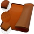 thumbnail image 3 of YOPTOP 2Pcs Swiss Roll Cake Silicone Tray, Swiss Roll Cake Pan for baking, Swiss Roll Cake Mat, Silicone Jelly Roll Pan, Silicone Baking Cake Pan (Brown&Blue), 3 of 5