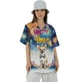 thumbnail image 4 of Happy New Year with Chihuahua Fireworks Holiday Xmas Winter 2025 Hawaiian Shirt Breathable Summer Unisex Merch Dog Lover Gifts Idea - 00025, 4 of 6