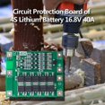 thumbnail image 5 of 1Pcs Green 4S 40A 14.8V 16.8V Li-Ion Lithium 18 650 Battery Pcb Bms Board, 5 of 9