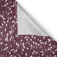 thumbnail image 4 of Ambesonne Autumn Window Valance, Dotted Lines Abstract Leaves, 54" X 12", Eggplant Grey Pink White, 4 of 5