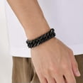 thumbnail image 4 of 19/21.5cm Silver/Gold/Black Jewelry Men Women 316L Stainless Steel Chain Bracele, 4 of 9