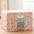 thumbnail image 3 of Large Capacity Clothes Storage Bag Organizer with Thick Fabric for Comforters, 3 of 4