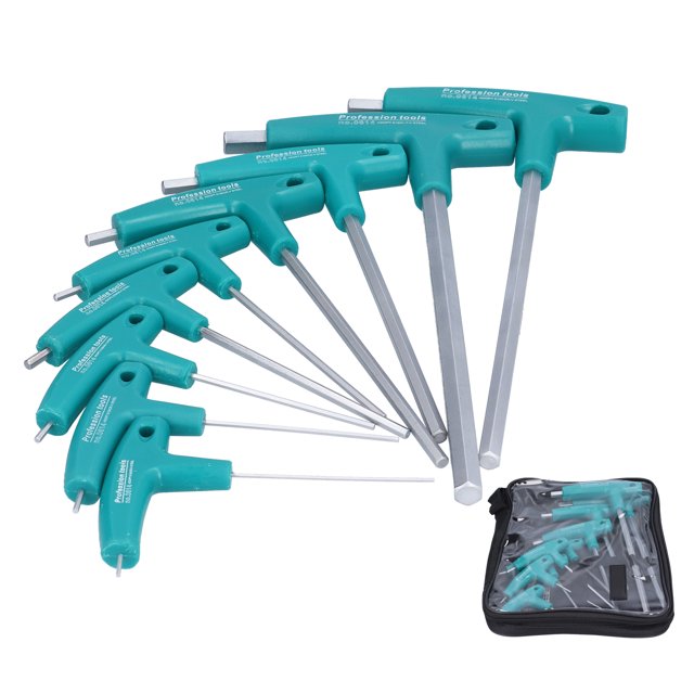 Hex Wrench, Open End Wrench Open Ended Ratcheting Wrench Screw Tightening Tool Hand Hex Key Kit For Furniture Installation For Equipment For Car Repair