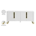 thumbnail image 6 of Pemberly Row Contemporary Wood Sideboard Buffet in White Lacquer, 6 of 6