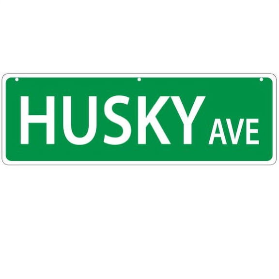Imagine This Husky Street Sign