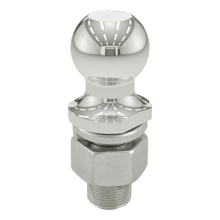 2" Trailer Ball (1-1/4" x 2-5/8" Shank, 10,000 lbs., Stainless)