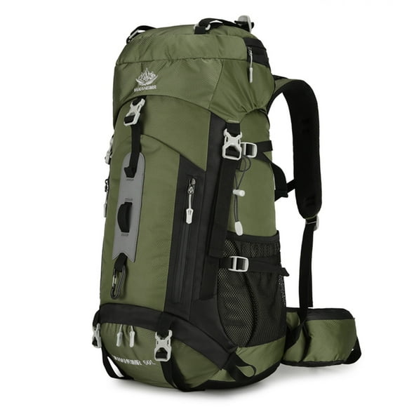 Waterproof Backpacking Mountaineering Backpack 60L Hiking Backpack Large Capacity Camping Backpack