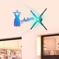 thumbnail image 5 of 3D Hologram Fan, 52CM 4-Blade LED Holographic Display Fan, 160° Wide Viewing Angle, 552 LEDs for Floating 3D Advertising, Shop, Exhibition, Promotion, 5 of 20