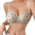 thumbnail image 1 of Brasier Tela de Mantequilla Lencería Estampada para Niñas con Sujetador Holgado sin Aros de Acero y Fruncido Pequeño Extra Grande, 1 of 7