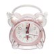 thumbnail image 1 of Reloj despertador silencioso a pilas, pequeño, sin tictac, con temporizador for dormir, for el hogar, for mesita de noche, 1 of 6