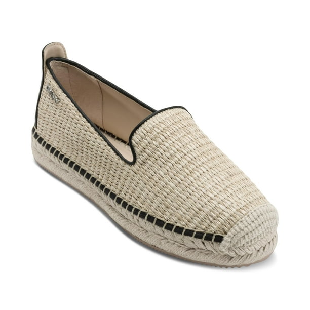 Zapatos DKNY Mujer Natural/Negro Mallandra Alpargatas 9.5US