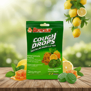 Broncolin Honey Lemon Candy Drops 22 Count Bag