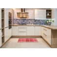 thumbnail image 6 of Ahgly Company Machine Washable Indoor Rectangle Transitional Red Area Rugs, 8' x 10', 6 of 7