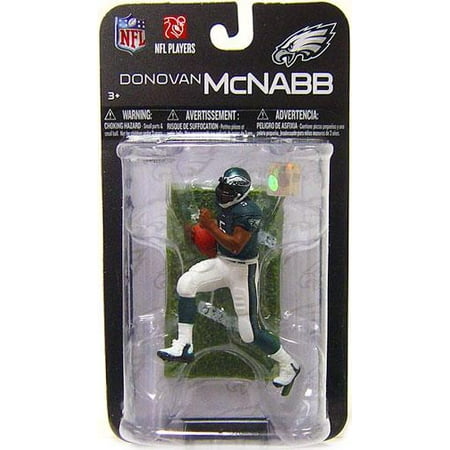 Donovan Mcnabb Autographed Helmet - McFarlane NFL Sports Picks Series 7 Mini Donovan McNabb Mini Figure