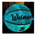 thumbnail image 1 of Luz Nocturna Baloncesto Fluorescente Tamaño 7 # Baloncesto Juvenil Regalo De Cumpleaños Iluminación De Bola De Calle Higroscópica Baloncesto, 1 of 5