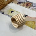thumbnail image 6 of HengDidi Handcrafted Rattan Napkin Rings, Woven Wooden Table Decor for Dining, Elegant and Sturdy for Restaurants or Home Use, 6 of 7