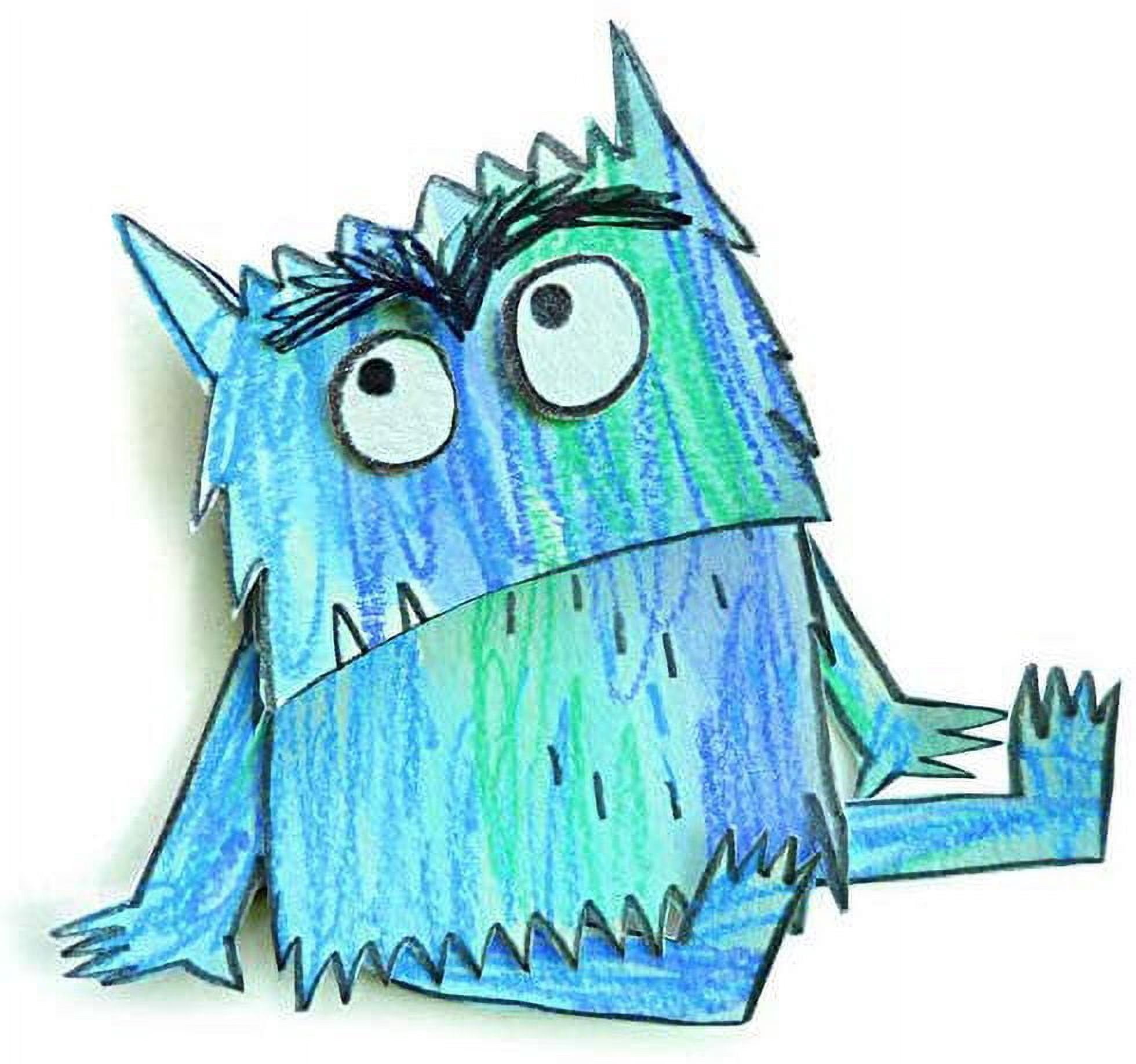 Devir - The Color Monster, Board Game, Childish Board Game, Learn for Kids, English, Age +4