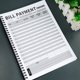 thumbnail image 1 of Lista de verificación para el pago mensual de facturas: Cuaderno de facturas, Guía de 4 años para familias, ¡Incluye 960 registros de facturación! Tapa blanda - Letra grande, 1 of 6
