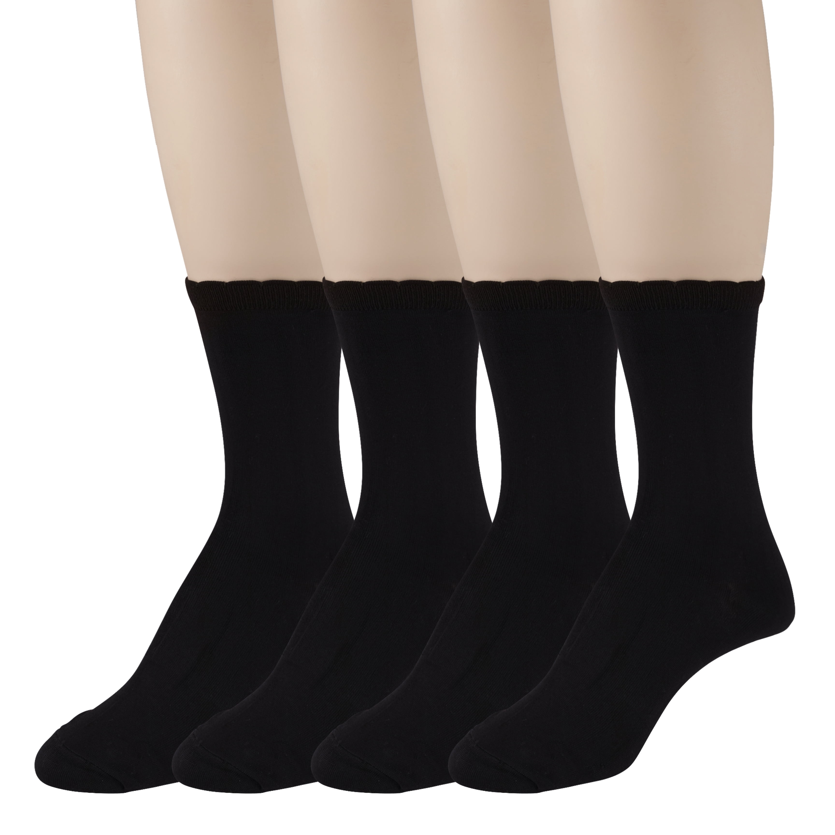 Peds  Women's Micro Acrylic No Show Socks 3 Pair 