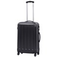 thumbnail image 2 of 3 Pcs Luggage Travel Set Bag ABS Trolley Suitcase Black, 2 of 7