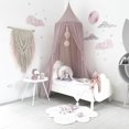 thumbnail image 2 of SUTENGDA Dome Princess Bed Canopy Round Lace Mosquito Net Hanging House Netting Curtains, 2 of 6