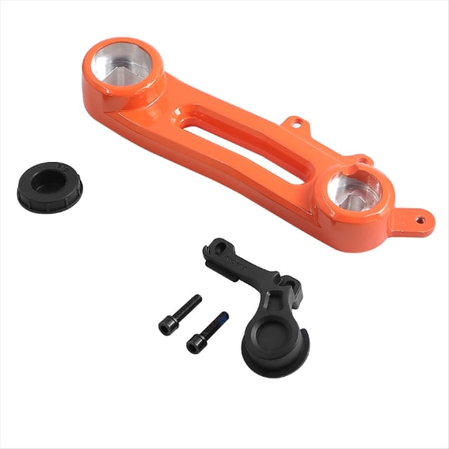 Brazo de Palanca del Amortiguador Trasero /OX con Cubierta de Fuerza, Piezas de Reparación para Patinete Eléctrico, Color Naranja.