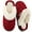 Wine Red, variant on Ecetana Warm Knit House Slippers for Women Comfy Lined Slippers with Memory Foam