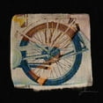 thumbnail image 3 of Burghardt, James 20x20 Black Modern Framed Museum Art Print Titled - RPM Tiles I, 3 of 5