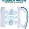 thumbnail image 3 of Magnetic Fish Tank Glass Cleaner - Floating Aquarium Magnet Cleaning Equipment Algae Scraper Kits (M), 3 of 3