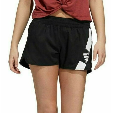 Adidas Women's Pacer Disrupt Shorts Size Medium GJ9415 Black/White
