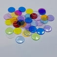 thumbnail image 2 of 500Pcs 15mm Count Bingo Chips Game Plastic Bingo Markers for Carnival Party Games(Random Color), 2 of 4