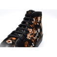 thumbnail image 6 of NEKTA /ke'nekt/ Men's Fashion Sneaker/ Lace-Up Leather Sneakers/ Casual Dress Shoes - Ryder Black/ Orange 11, 6 of 8