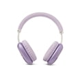 thumbnail image 2 of PWRD Purple Liquid Glitter Wireless Bluetooth Headphones, Over Ear with Microphone, 2 of 11